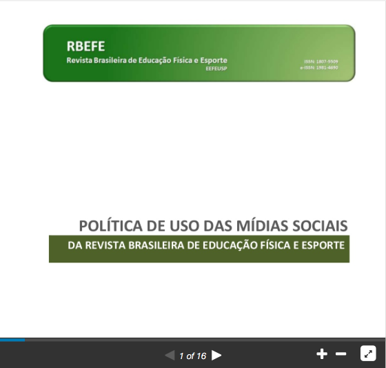 Política de Uso de Mídias Sociais da RBEFE