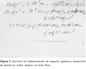 Crédito: Artigo de Carlos Filgueiras, Química Nova vol.27 (2), 2004