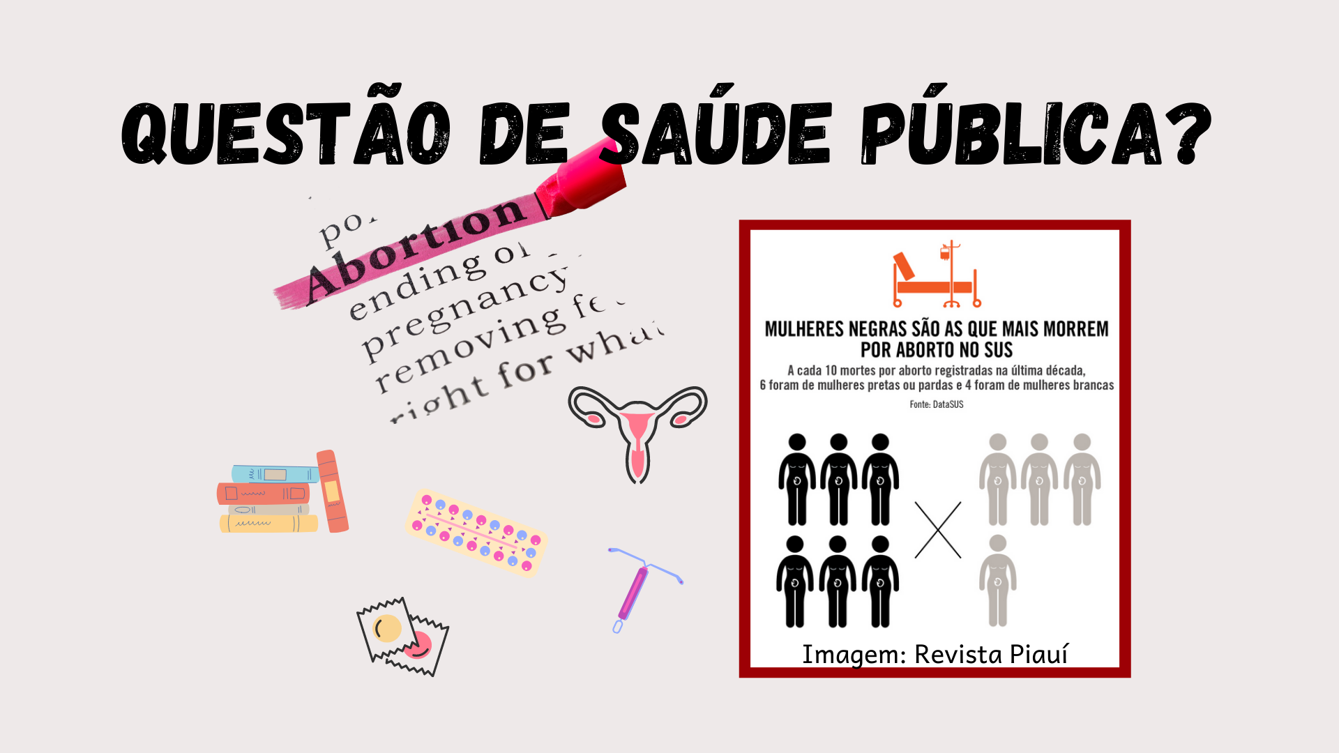 Por que aborto é um tema de Saúde Pública?