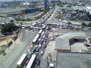 Fig 3. Trânsito na cidade de São Paulo, fotografia de Milton Jung.