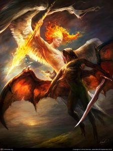 Lucifer Rising - Uma releitura do Yin Yang por Kirsi Salonen.