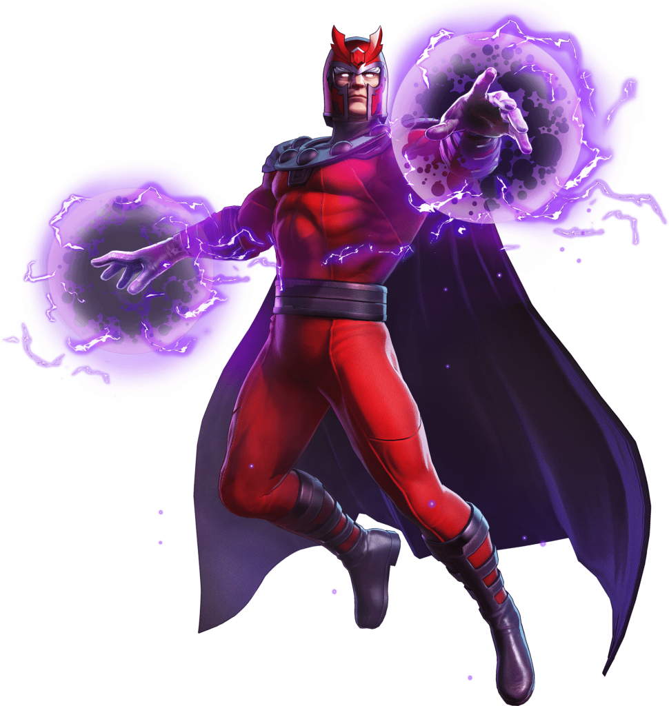 Magneto levitando