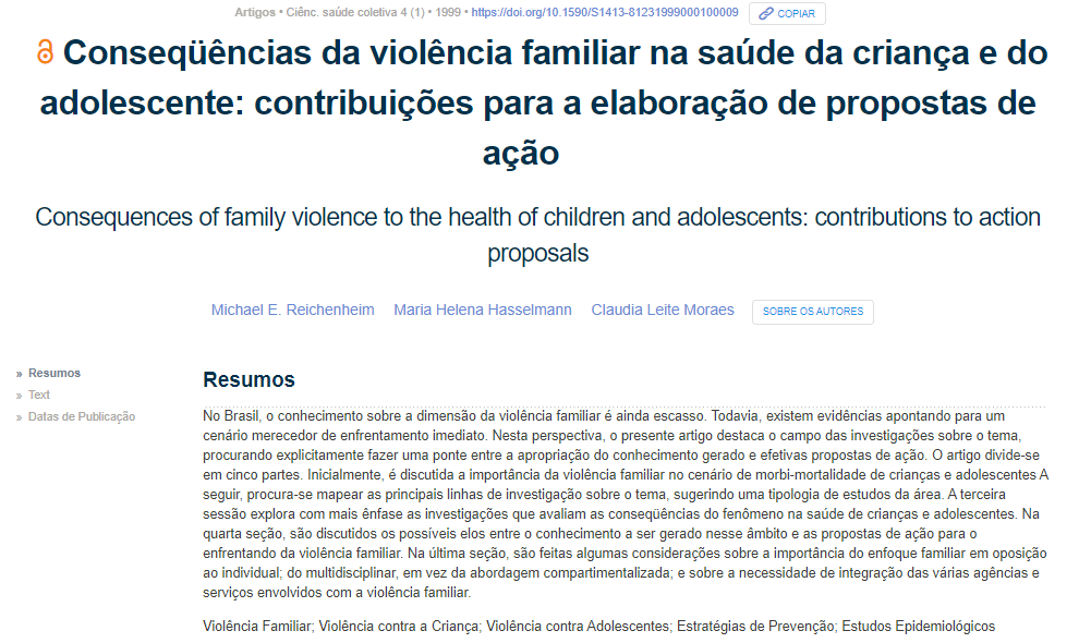 violência parental