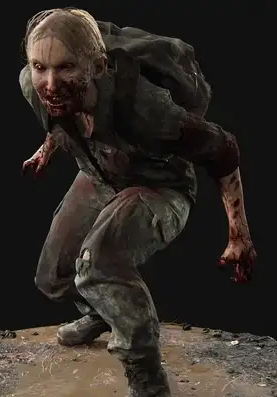 runner, zumbi de the last of us