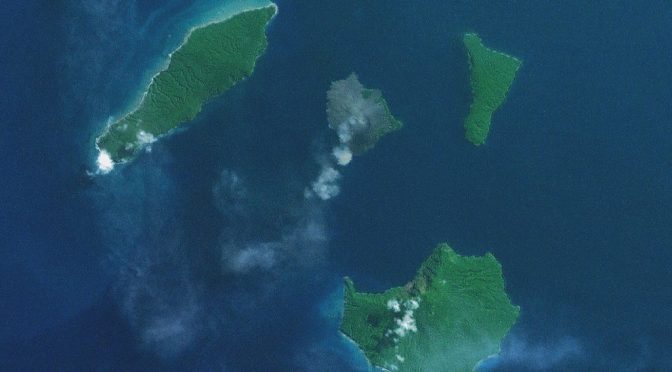 Krakatoa em atividade: é o fim do mundo?