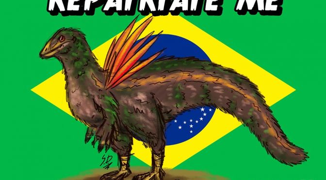 Um dinossauro no exílio e a luta contra o colonialismo científico