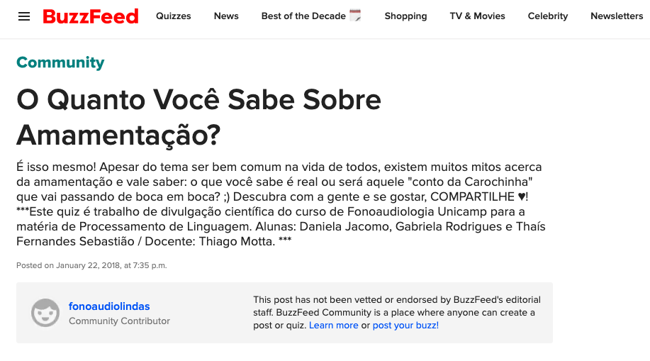 Quiz: mitos e verdades sobre amamentação - Pais e Filhos - Institucional