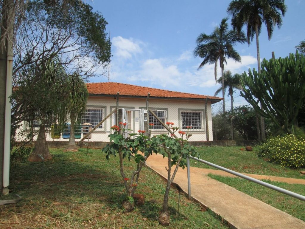 Vista frontal da Estação Quarentenária – IAC