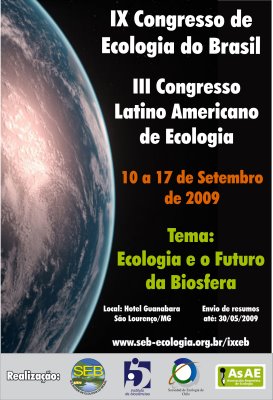 IX Congresso de Ecologia do Brasil
