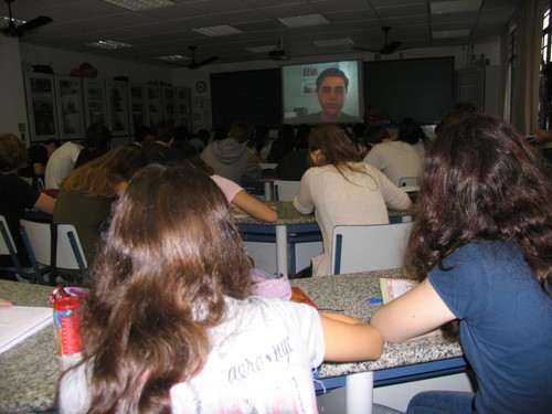 Ecologia em sala de aula, via internet