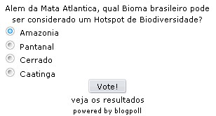 Pesquisa: Hotspots de Biodiversidade