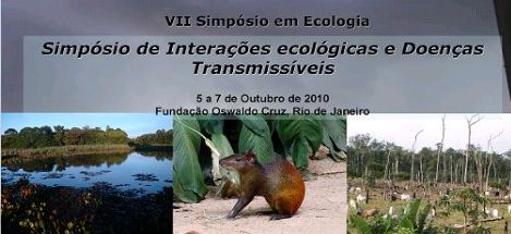 Simpósio de interações ecológicas e doenças transmissíveis