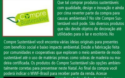 Que parte de “CONSUMIR É A MAIOR AMEAÇA AO MEIO AMBIENTE” eles não entenderam?