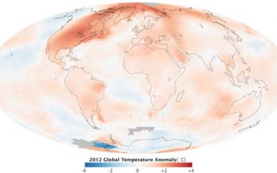 Aquecimento Global: 2012 está entre os 10 anos mais quentes já registrados