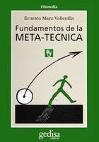 Capa do livro Fundamentos de la Meta-Tecnica, de Mayz Vallenilla.