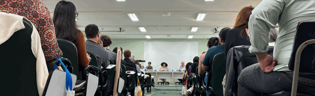 Auditório do IEL, durante o 70o Seminário do GEL.