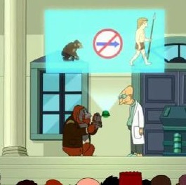 orangutan criationism Futurama.S06E09.HDTV_.XviD-FEVER-02.07.33