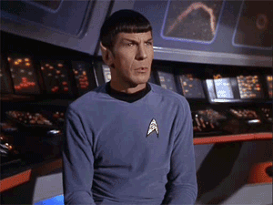 Spock não vê lógica nos chemtrails.