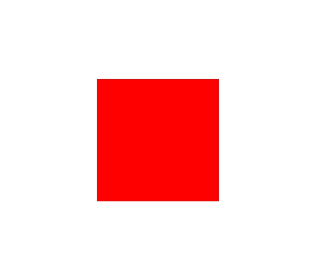 Quadrado vermelho