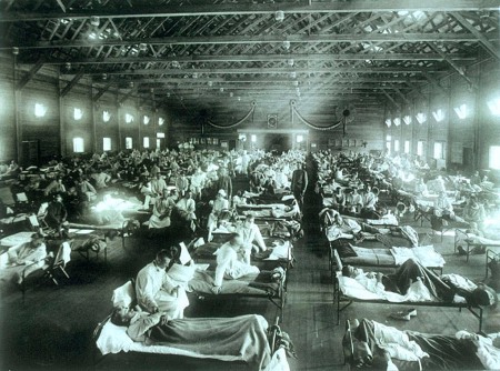 O que foi a gripe espanhola em 1918