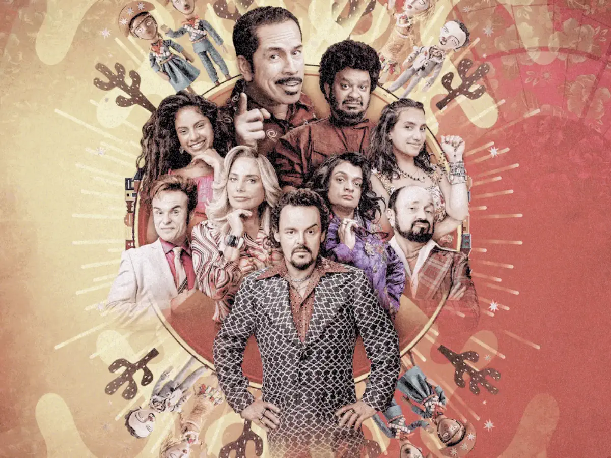 Cartaz do "Cine Holliúdy: A Série - Temporada 3" (imagem de divulgação). Globoplay