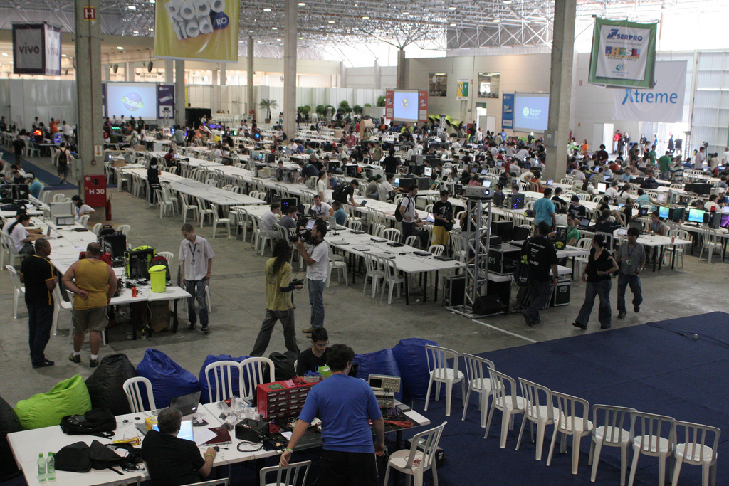 Um biólogo no Campus Party