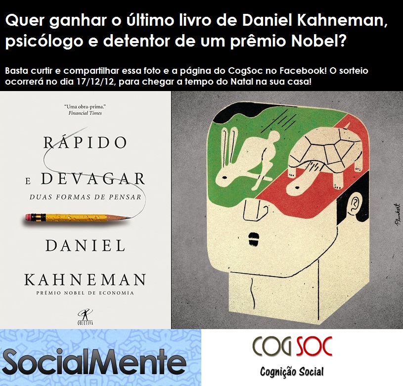 Quer ganhar o último livro de Daniel Kahneman como presente de natal? |  SocialMente