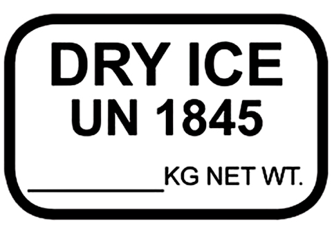 DRY ICE UN 1845