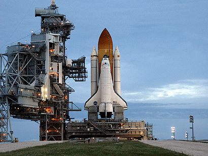 Dia do lançamento do ônibus espacial