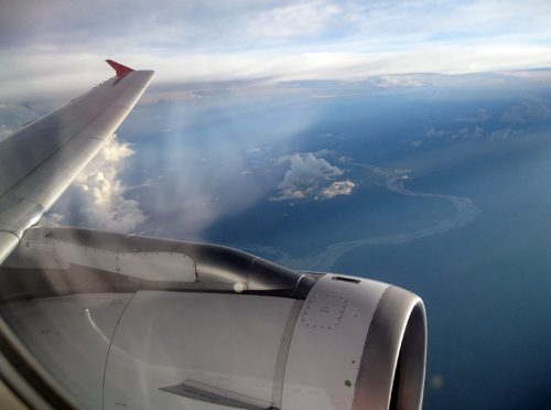 Vamos vaporizar inseticida no avião