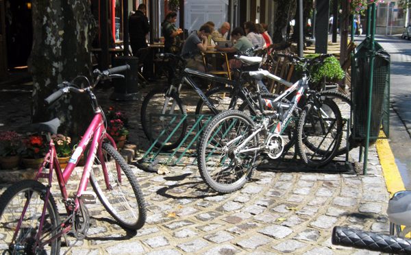 Estacionamento para bikes parece “as europas”