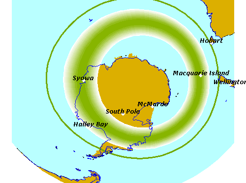 Você sabia que existe a aurora austral?