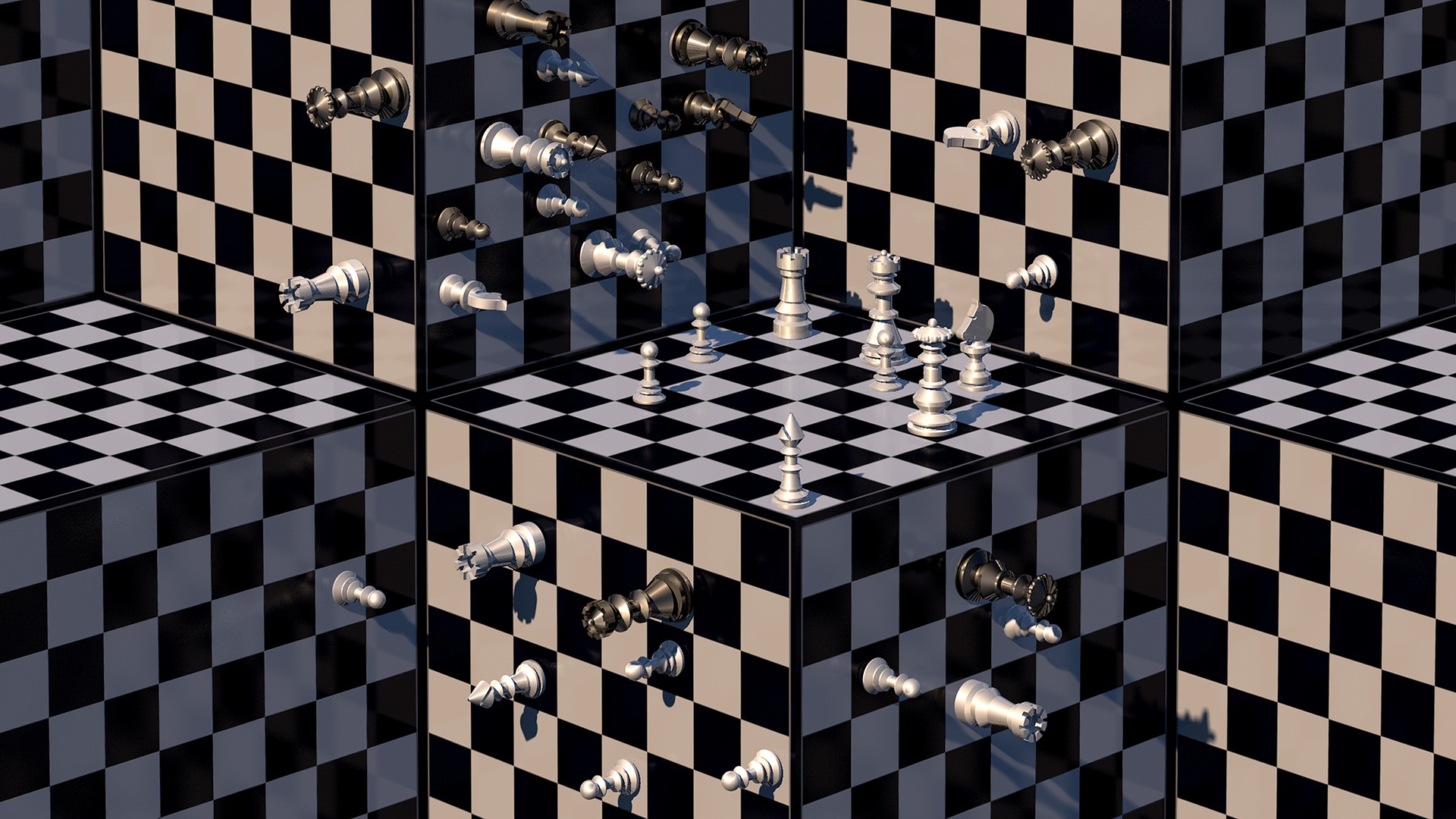 A história de 'Hyperchess', um jogo de xadrez 3D inspirado em